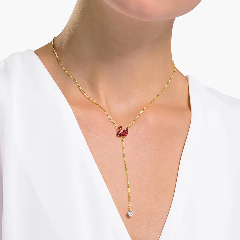 Colar Y Cisne Vermelho - Aphrodite Joias