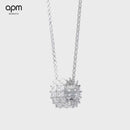 Colar Ajustável Eclat com Anel de Fileira Dupla