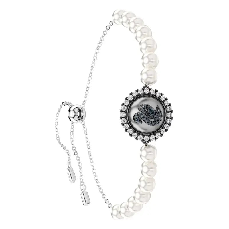 Pulseira Cristais e Perolas - Aphrodite Joias