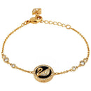 Pulseira em Couro Cisne - Aphrodite Joias