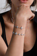 Pulseira Météorites Dupla - Aphrodite Joias