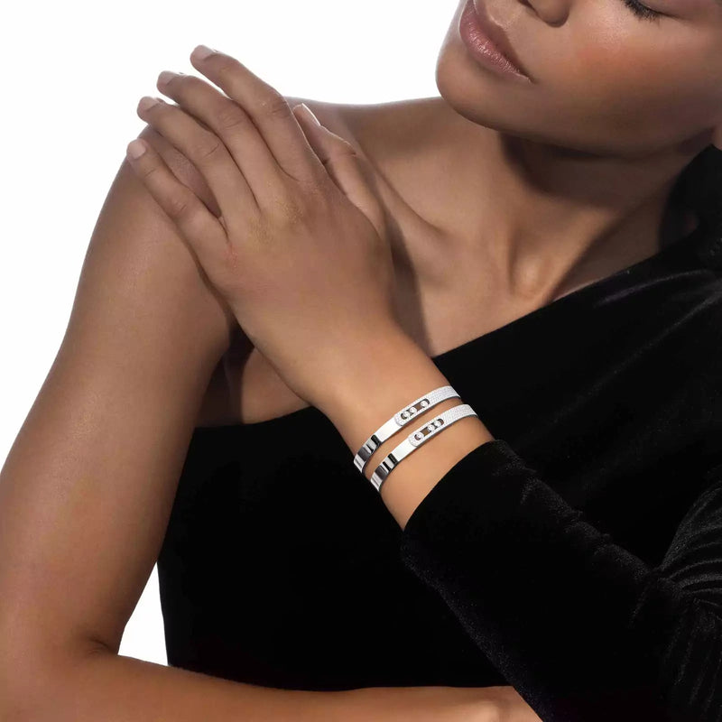Pulseira Move Noa Semi Pavê - Aphrodite Joias
