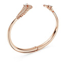 Pulseira Pena Brilhante - Aphrodite Joias