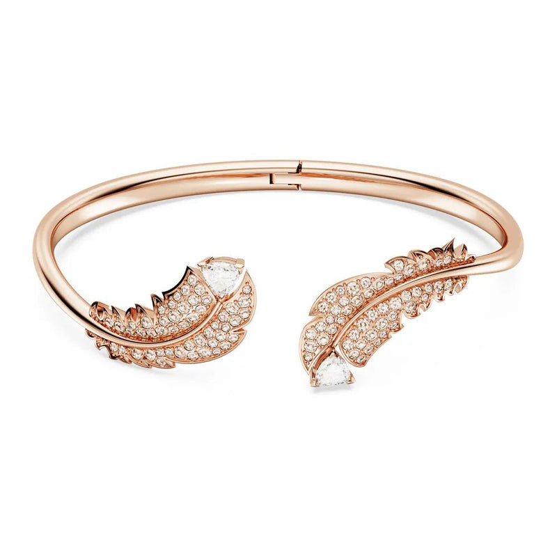 Pulseira Pena Brilhante - Aphrodite Joias